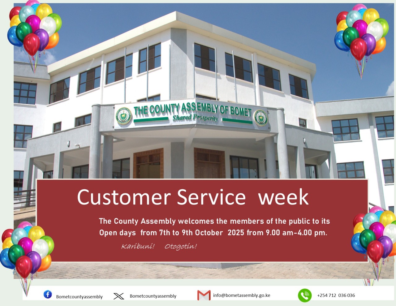CUSTOMER SERVICE WEEK